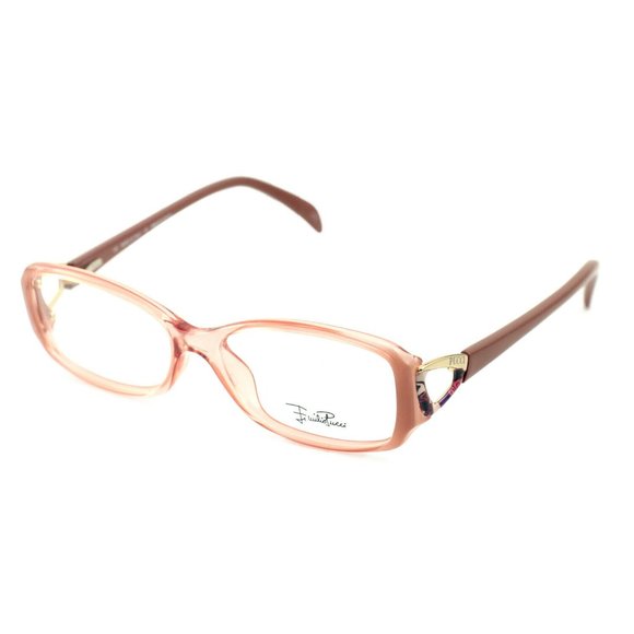 Emilio Pucci Rectangle Women Pink Acetate Frame main image 12